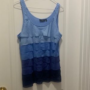 Women’s Apt. 9 Tank with Ruffle Front
